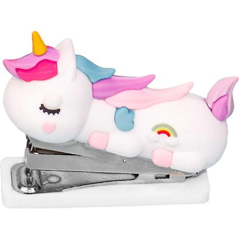 Agrafeuse licorne mignonne, agrafeuse pour étudiants, agrafeuse manuelle, agrafeuse de bureau à domicile (1/5)