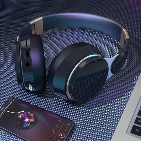 Casque Bluetooth antibruit pliable supra-auriculaire sans fil (1/5)