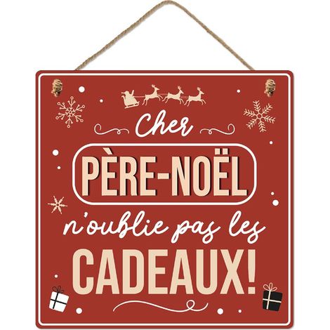 Plaque à suspendre père noël (1/2)