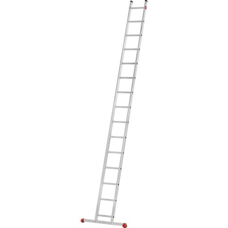 Hailo S60 ProfiStep uno, Aluminium-Anlegeleiter, 15 Sprossen (1/5)