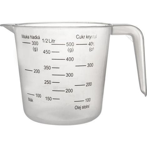 taza medidora de cocina de 500 ml (1/2)