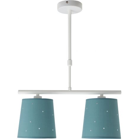 Bewusstseinslampe 2xe14 türkis regx39x16 cm