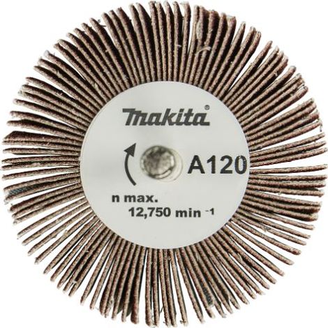 Disque à lamelles à queue MAKITA 60x30x6 mm A120 Oxyde d'aluminium D-75281