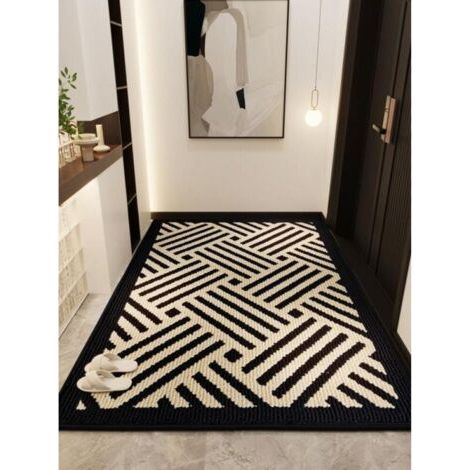 Paillasson extérieur 60 x 90 cm – Tapis lavable microfibre – Antidérapant TPR – Pour entrée, patio, couloir, jardin (1/5)