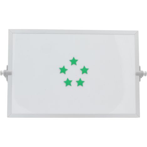 Symbole magnétique Étoile 2x2 cm vert (1/2)