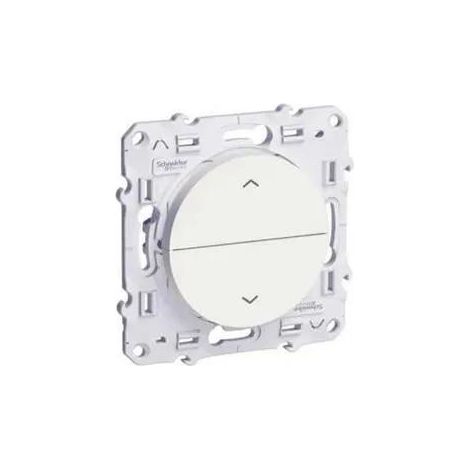 Schneider Electric Odace S520207 pulsante doppio bianco
