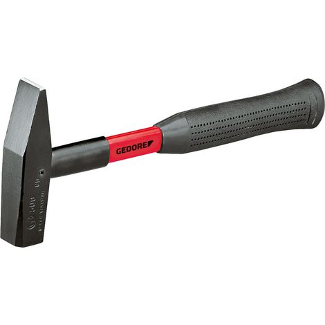 Marteau de serrurier avec manche en fibre de verre, 600 g (1/2)