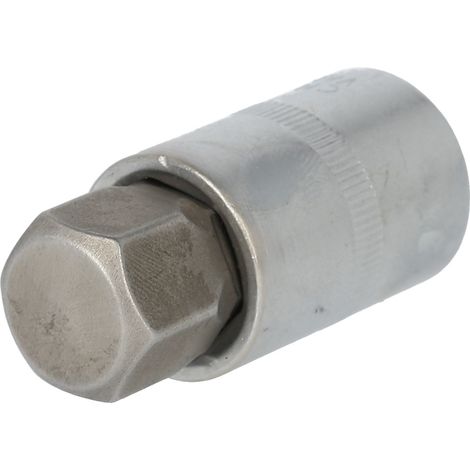 BRILLIANT TOOLS 1/2&quot Innensechskant Bit-Stecknuss 55 mm lang 19 mm - BT022868