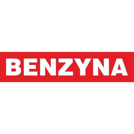 Etichettatura adesiva di una tanica di benzina (1/2)