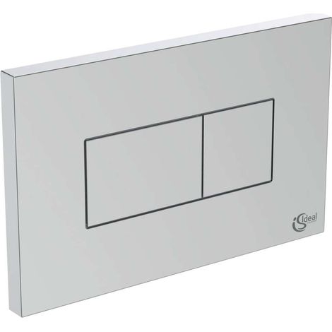 Ideal Standard Solea - Placca di comando Solea P2, cromo opaco R0110JG (1/4)