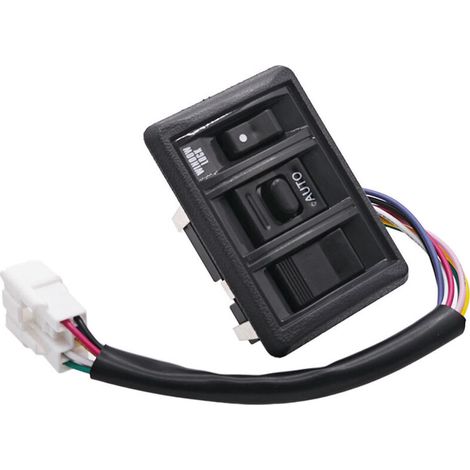 84820-26021 Interrupteur principal à bouton-poussoir pour lève-vitres de voiture, adapté aux modèles Toyota Hiace fabriqués entre 1989 et 2006, contrôlant la montée et la descente de toutes les vitres