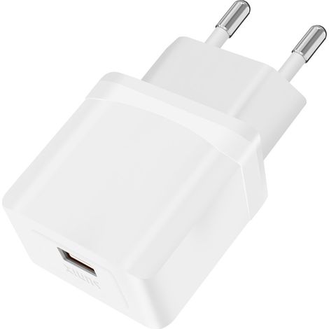 Sunix 2A Netzteil Ladegerät 1X USB Port Reiseladegerät Steckdose + 1m Micro-USB Kabel weiß (1/5)