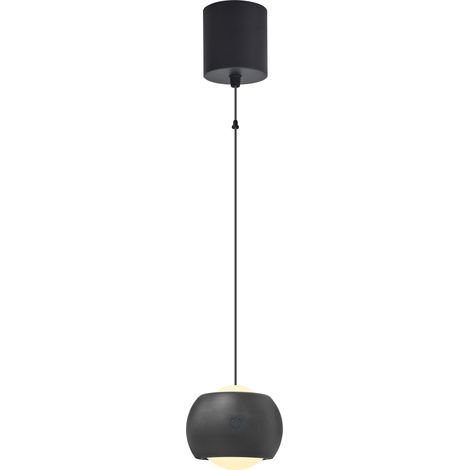 Suspension LED rechargeable REV, 2W, 3000K, 150lm, blanc chaud, IP20, noir (1/4)