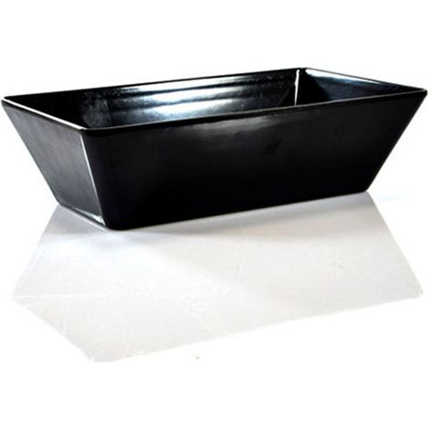 Vaschetta Rettangolare 25X15 Velocity Melamina Nero