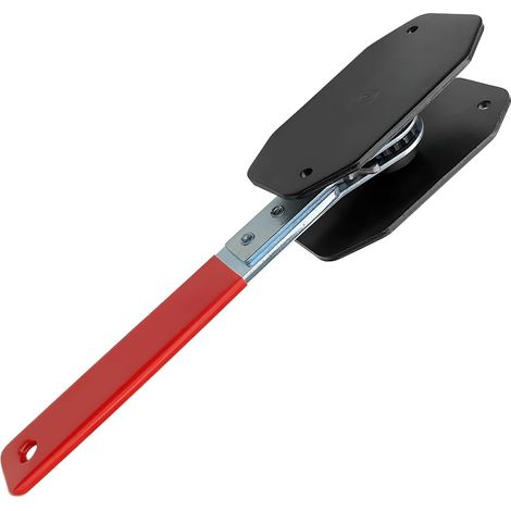 Outil Clé à Cliquet pour Piston de Frein, Clé De Frein Étrier Patin D'installation, Outil Presse à Main Accessoires pour La Réparation Voiture, Épandeur De Piston Rotatif à 360 Degrés (Rouge) (1/5)