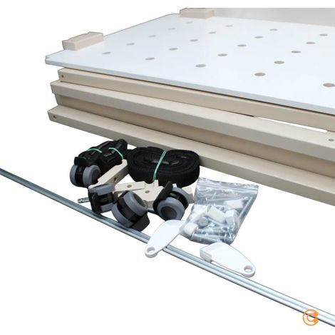 [GEBRAUCHT] B-Ware Ti Ssi Beistellbett Stubenwagen Kinderbett Maxi Boxspring Beige Verschlussgitter