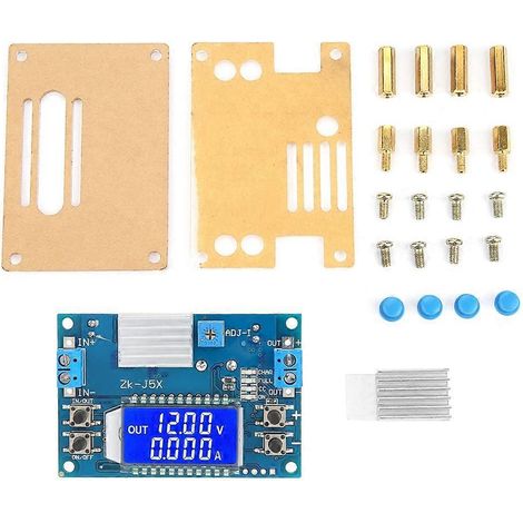 DC-DC-Wandler mit LCD-Anzeige, digital einstellbarer Konstantspannungs- und Stromabwärtswandler, 5 A