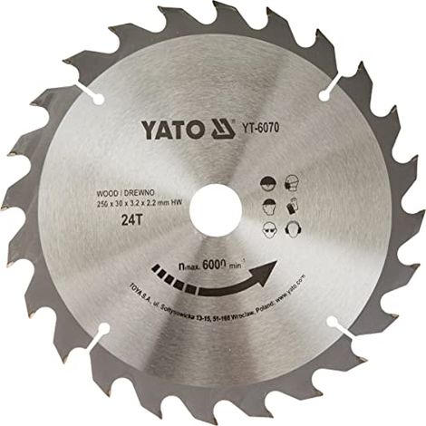 Yato YT-6070 lama circolare de 25 cm 1 pz(i) (1/4)