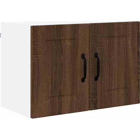 Meuble mural de cuisine，Armoire de cuisine avec étagère Chêne brun 60 x 31 x 40 cm CFW20262 (1/5)