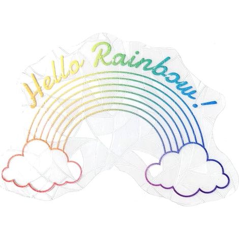 Generic Rainbow Prism Stickers Light Catcher PVC Window Decal Home Decor (RPS093) (1/4)