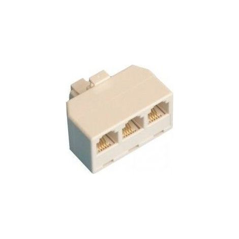 Dreifacher modularer Telefonverteiler RJ 11 GSC 2600944