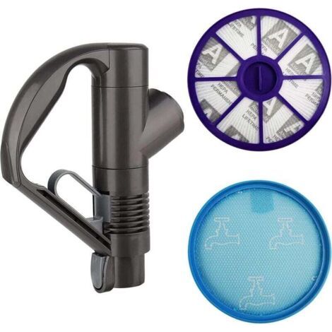 Accessoires pour Aspirateurs D'aspirateur Compatible avec Dyson, Poignée, Pré-Filtre, Filtre Après Moteur Remplacement Compatible avec Dyson Pièces Détachées DC05, DC08, DC15, DC19, DC20, DC21, DC29 (1/4)