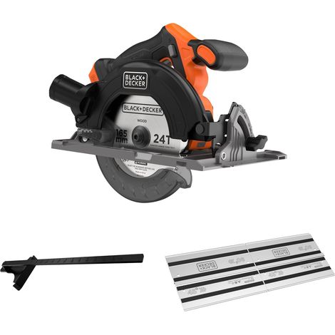 Scie circulaire sans fil brushless, outil seul sans batterie, avec lame de 165 mm, rail de guidage et guide parallèle, BLCCS78NAZ-XJ (1/5)