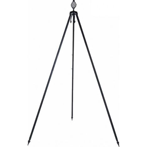 Le trépied "OSKAR" en fer forgé noir 210 cm