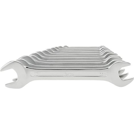 Doppelmaulschlüssel-Satz DIN3110 6-32mm 12-teilig in Karton FORTIS (1/3)