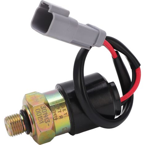Präzisions-Druckschalter aus Messing mit 2 Pins für Daewoo DX 480 Hydraulikbagger (1/5)