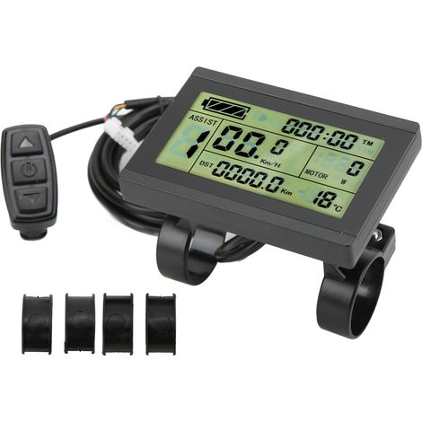 Écran LCD KT 72V pour vélo électrique, compatible contrôleur KT avec connecteur SM (1/5)