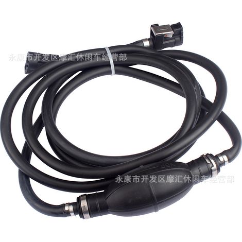 Tuyau externe de 300 cm pour réservoirs de carburant hors-bord, compatible avec les moteurs Yamaha, Mariner et Johnson de 4 à 200 ch. (1/4)
