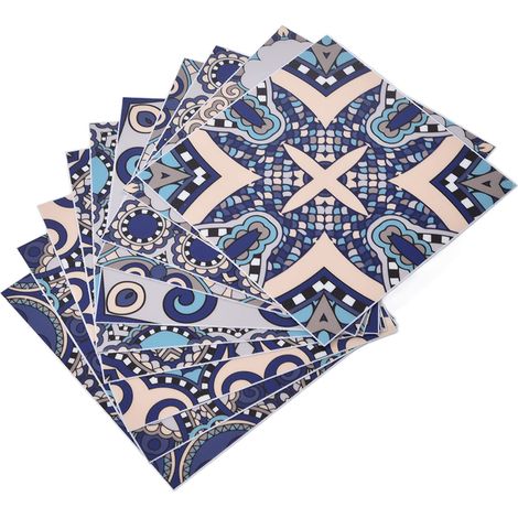 Autocollants muraux pour carrelage de dosseret, décoration de style marocain imperméable à l'huile pour la maison, la cuisine, la salle de bai (1/5)