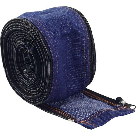 Housse de protection pour câble de torche TIG - Style cowboy avec fermeture éclair - Longueur 7,5 mètres (1/5)