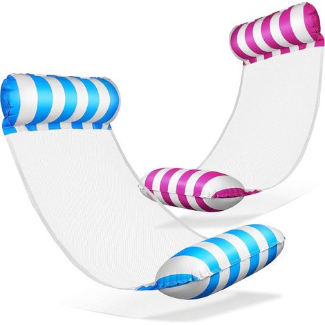 hamac d'eau - hamac gonflable - hamac flottant gonflable - Matelas d'eau - Tapis de bain - Avec mains courantes - pliable 70, 125 (1/5)