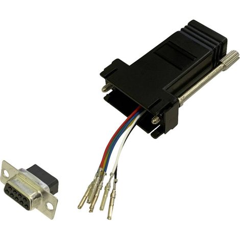 BKL Electronic 10121101 Adaptateur SUB-D femelle 9 pôles - RJ12 femelle 1 pc(s) Single
