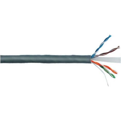 Link LK305U5E Cavo Di Rete UTP Solido Cat 5E 305 M Grigio Guaina LSZH CPR Classe Eca (1/2)