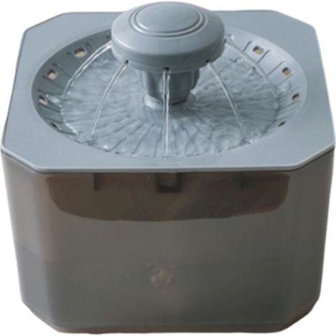 Automatischer Wasserspender für Katzen, Leiser Katzenbrunnen, Trinkbrunnen für Katzen, Haustierbrunnen, Wasserspender mit Filter, 2,5-Liter-Katzenbrunnen, Brunnen für Katzen (1/4)