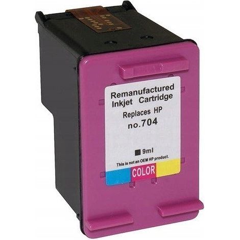 Encre SUPERBULK pour HP 704 CN693 rem B-H704C