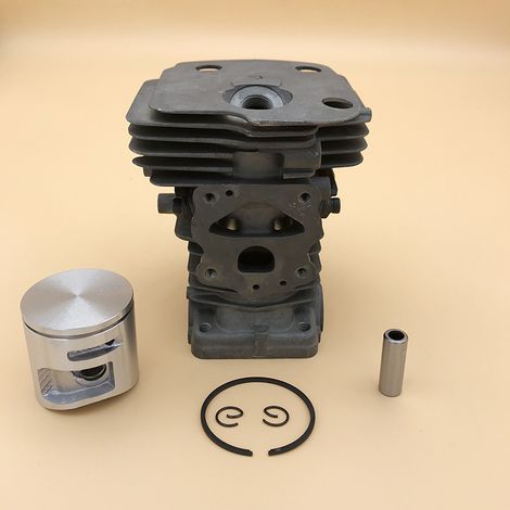 DTEKGAZ - Zylinderbaugruppe für Husqvarna 450/445 Benzin-Kettensäge, Austausch-Zylinderblock-/Kolbenring-Kit mit X-Torq-Technologie