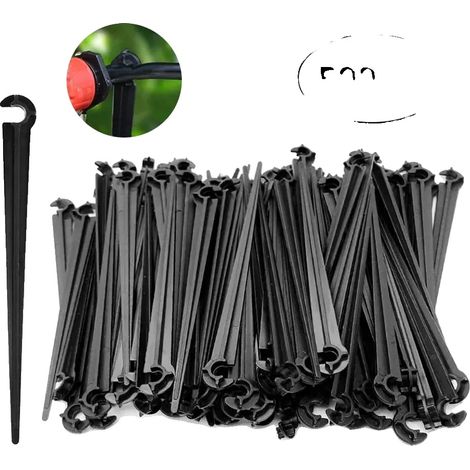 Kit de riego por goteo, goteros ajustables, fácil instalación, 500 piezas-1 (1/2)