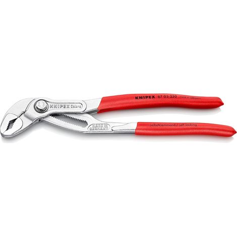 Pince multiprise de pointe chromée gaines PVC, 87 03 250 (1/5)