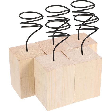 5 Stück Holzständer für Luftpflanzen Tischständer mit