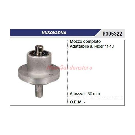 Mozzo portalama HUSQVARNA tagliaerba rasaerba tagliaerba rider 11-13 R305322