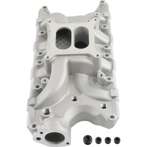 Ansaugkrümmer Dual Plane für Ford Small Block 289 302 AluminiumDual Plane Performer Aluminium-Ansaugkrümmer Für Ford Small Block 289 302 Sati