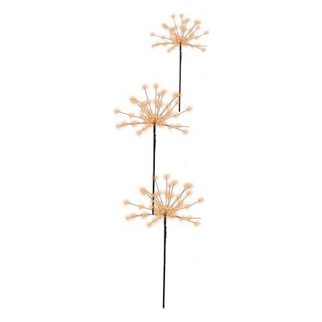 TrendLine 3 LED Gartenstecker 180 LED warmweiß für Außen 8 Leuchtfunktionen (1/2)