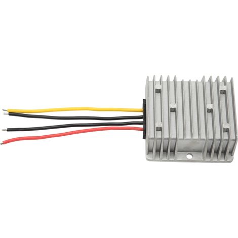 Convertisseur élévateur de tension CC/CC 12 V / 9-14 V vers 15 V, 10 A, boîtier en aluminium étanche, pour moteur de bande LED automobile (1/5)