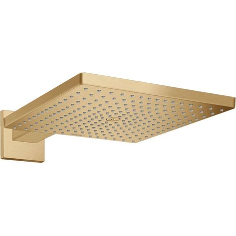 Hansgrohe Raindance E - Soffione doccia, 30x30 cm, EcoSmart, bronzo spazzolato 26239140
