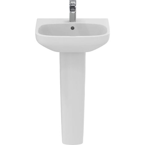 Ideal Standard I.Life A Basin and Full Pedestal 500mm Wide - 1 Tap Hole (1/5)