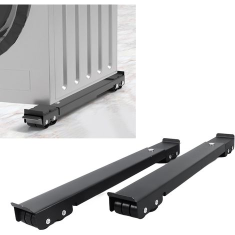 Socle, support et socle pour machine à laver, version renforcée, 24 roues, mobile avec freins (1/5)